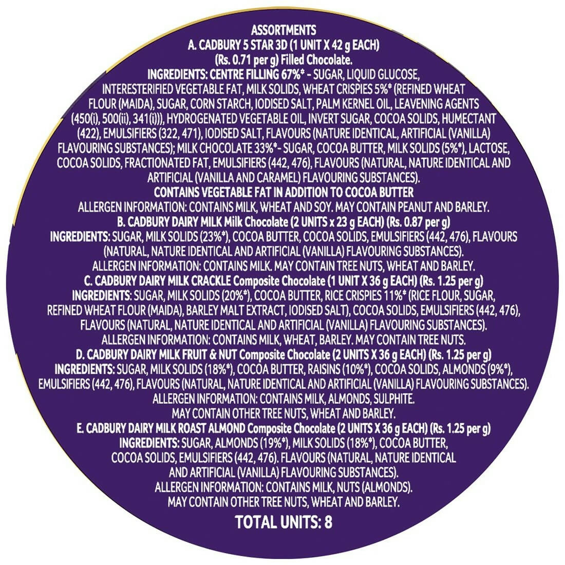 Cadbury Celebrations Premium Selections Chocolates Gift Pack - Distacart