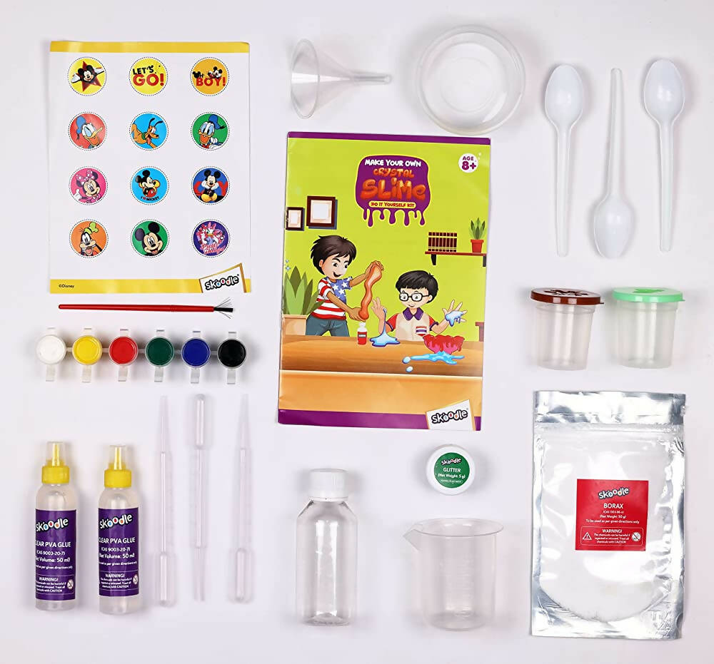 Skoodle Disney Mickey My Crystal Slime Lab - Distacart