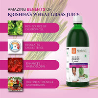 Thumbnail for Krishna's Herbal & Ayurveda Wheatgrass Juice