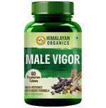 Thumbnail for Himalayan Organics Male Vigor Vegetarian Tablets - Distacart