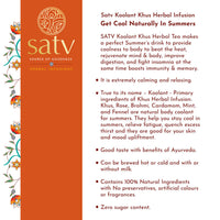 Thumbnail for Satv Koolant Khus Herbal Infusion Tea - Distacart