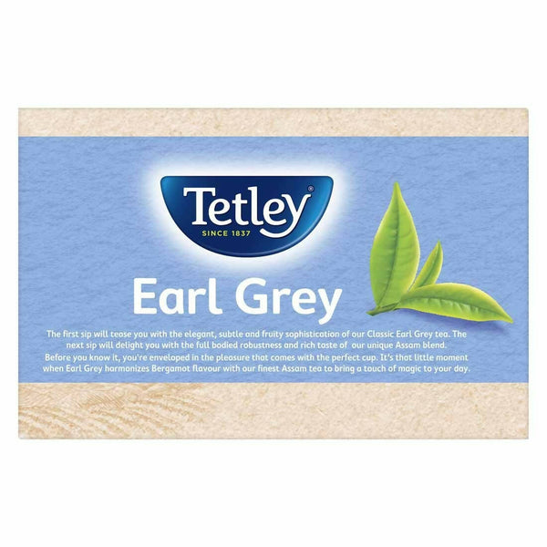 Tetley Flavour Earl Grey Tea Bags - Distacart