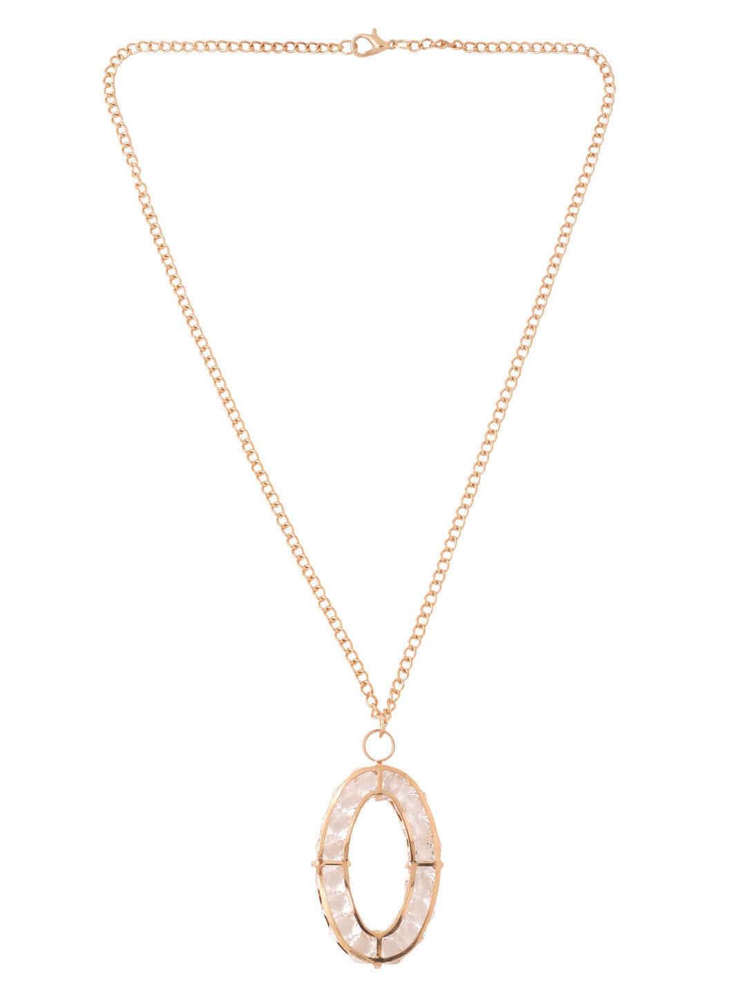 NVR Women Gold-Plated Oxidised Bohemian Necklace - Distacart