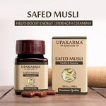 Thumbnail for Upakarma Ayurveda Safed Musli Capsules - Distacart
