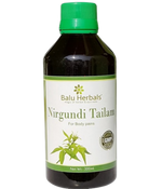 Thumbnail for Balu Herbals Nirgundi Thailam - Distacart