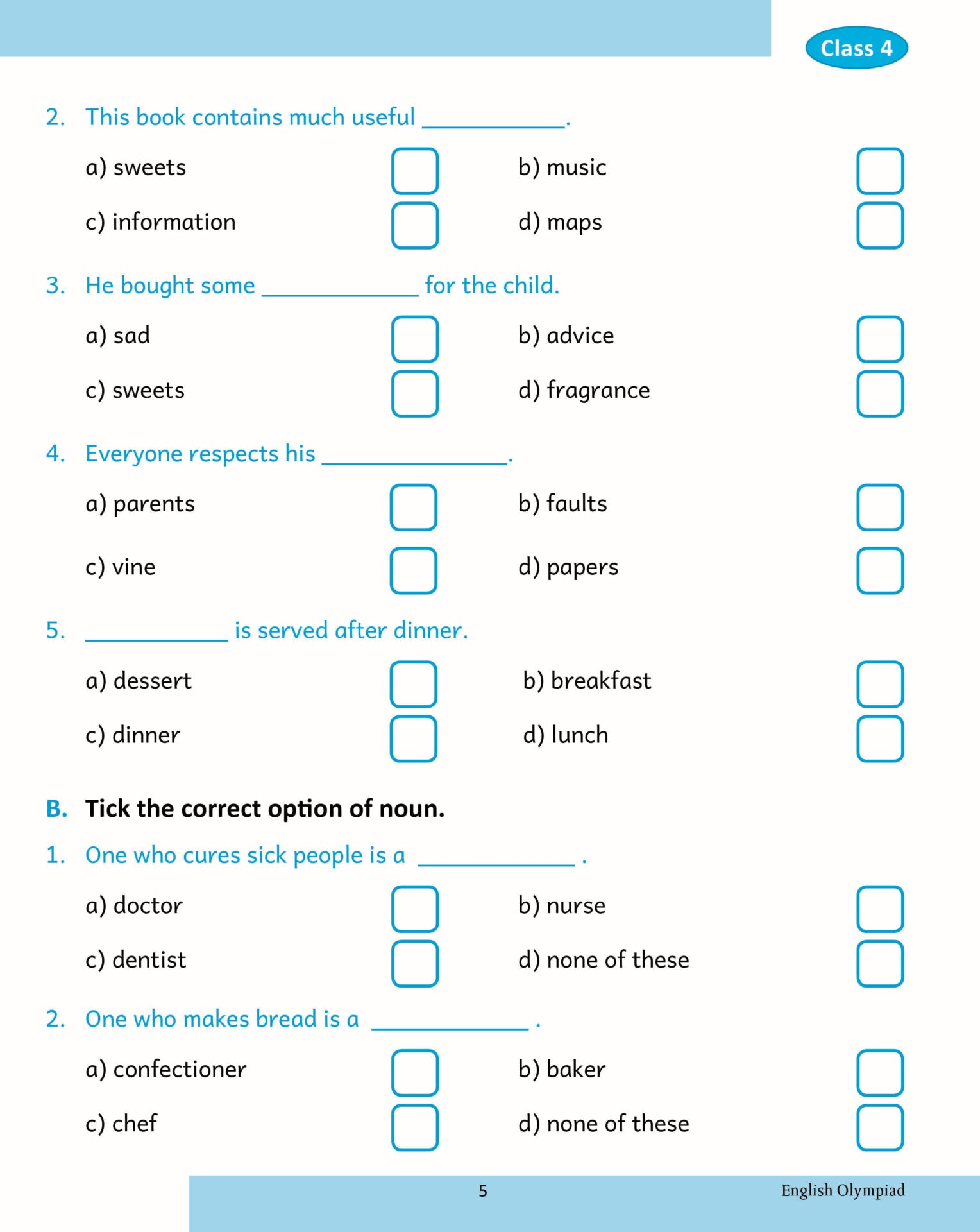 Scholars Insights English Olympiad Grade 4 - Distacart