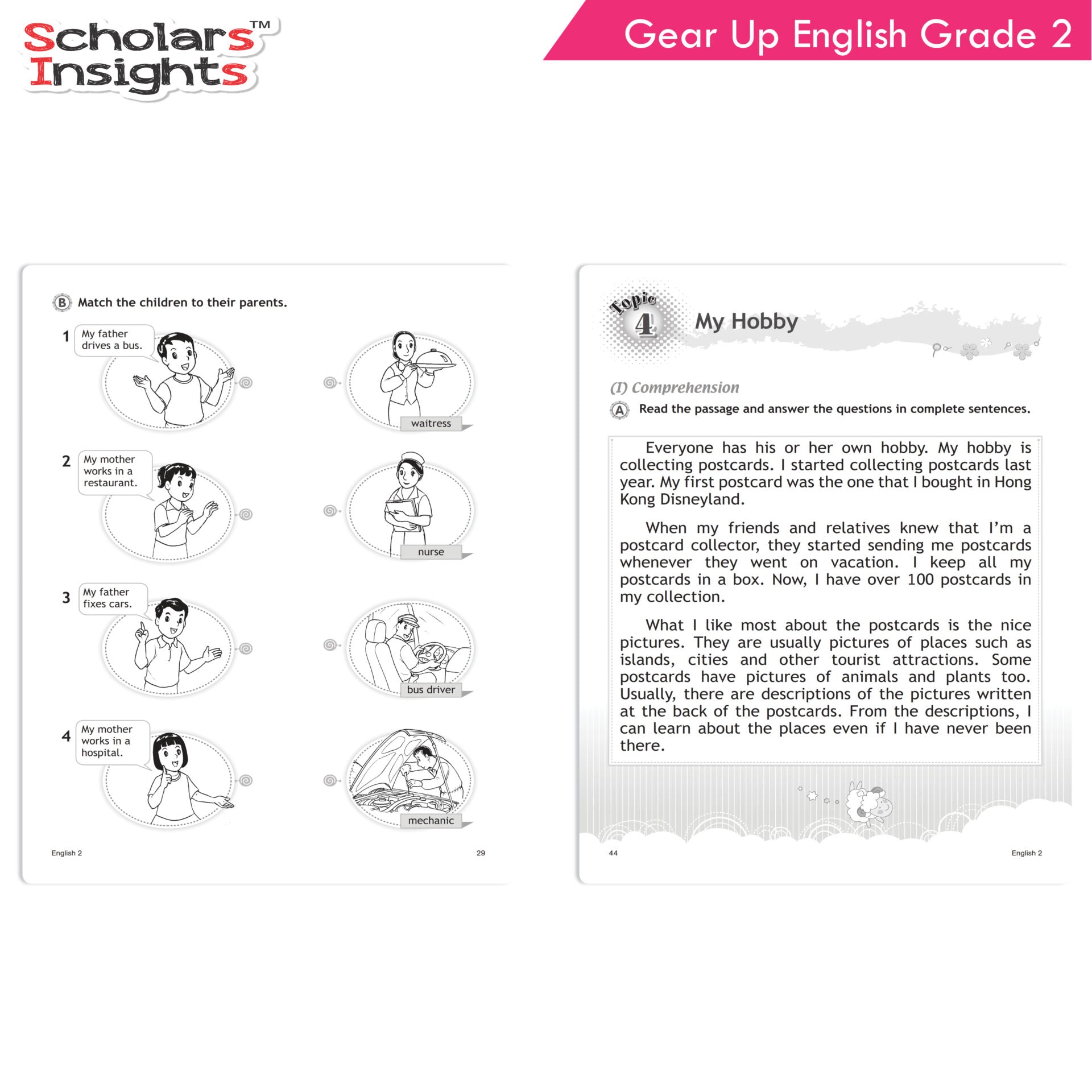 Scholars Insights Gear Up English Grade 2 - Distacart