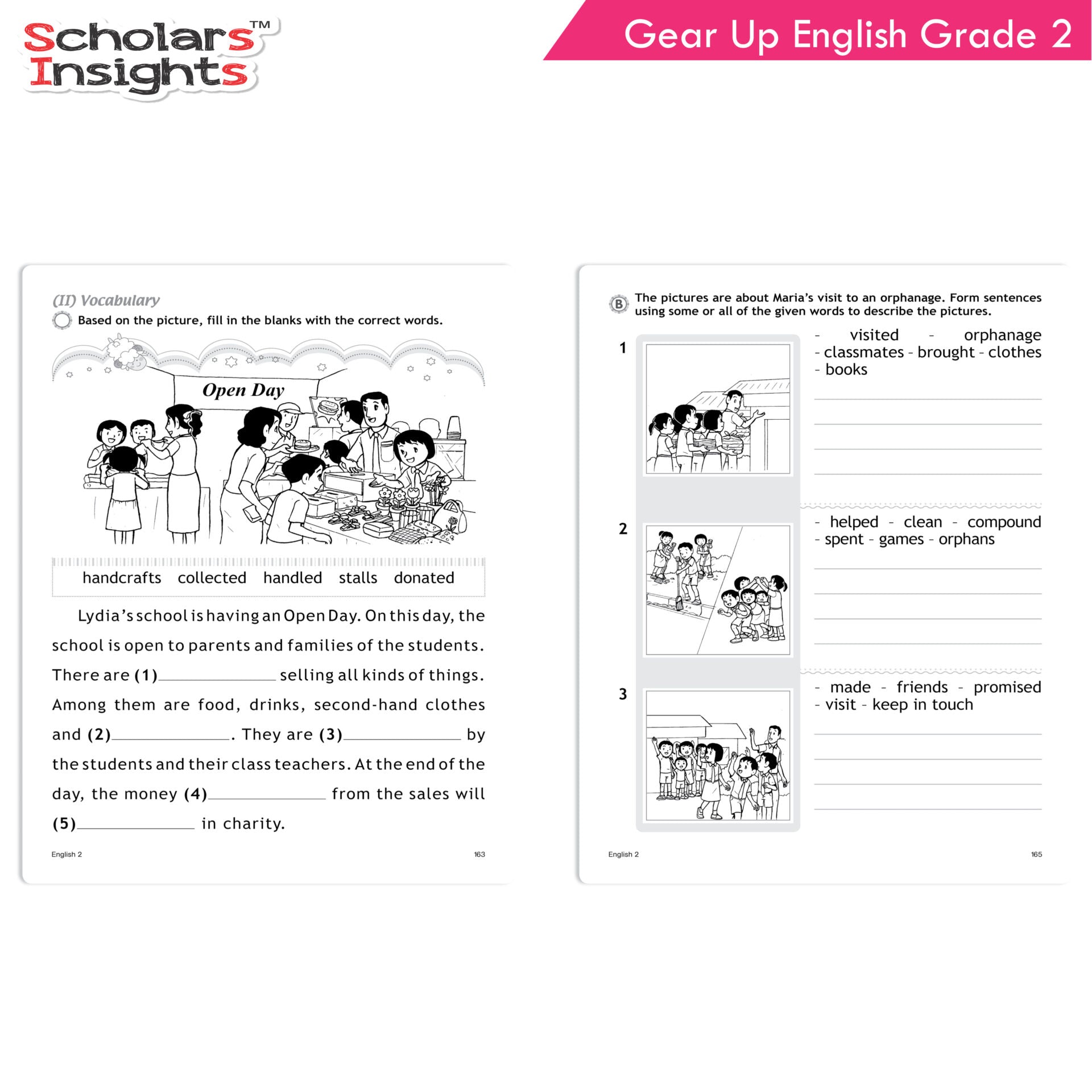 Scholars Insights Gear Up English Grade 2 - Distacart
