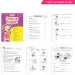 Thumbnail for Scholars Insights Gear Up English & Maths Grade 1 Books Set of 2|English Grammar, Logical Reasoning, Problem Solving Book for Kids| Ages 6-7 Years - Distacart