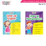 Thumbnail for Scholars Insights Gear Up English & Maths Grade 6 Books Set Of 2 Grammar Skills, Maths Logical Reasoning, Problem Solving Book| Ages 11-12 Years - Distacart