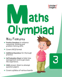 Thumbnail for Scholars Insights Maths Olympiad Grade 3 - Distacart