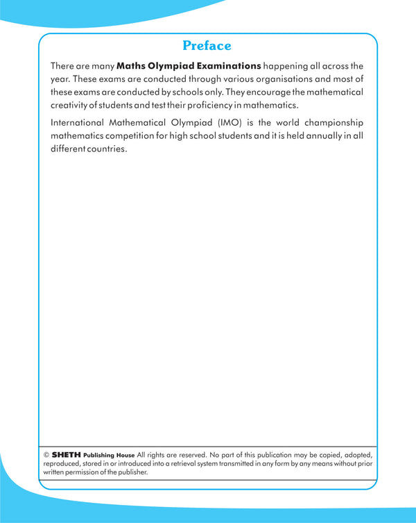Scholars Insights Maths Olympiad Grade 3 - Distacart
