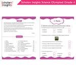 Thumbnail for Scholars Insights Olympiad English, Maths and Science Workbooks Grade 4| Set of 3| Ages 9 - 11 Year - Distacart