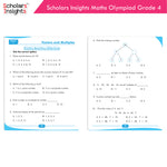 Thumbnail for Scholars Insights Olympiad English, Maths and Science Workbooks Grade 4| Set of 3| Ages 9 - 11 Year - Distacart