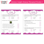 Thumbnail for Scholars Insights Olympiad English, Maths and Science Workbooks Grade 4| Set of 3| Ages 9 - 11 Year - Distacart