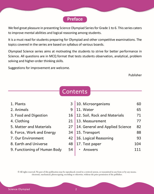 Scholars Insights Science Olympiad Grade 4 - Distacart