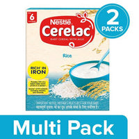 Thumbnail for Nestle Cerelac Baby Cereal with Milk - Rice, From 6-12 Months