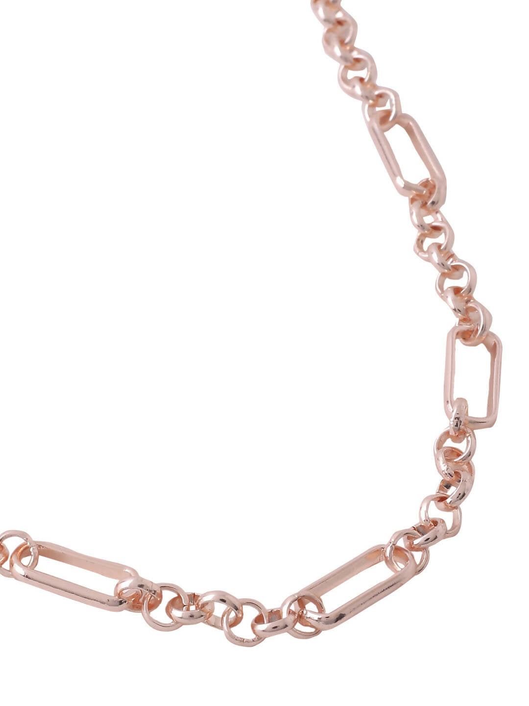 NVR Women's Rose Gold Plated Minimal Necklace - Distacart