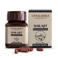 Thumbnail for Upakarma Ayurveda Shilajit Capsules - Distacart
