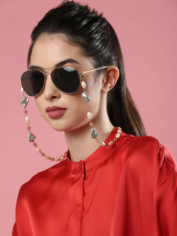 Embellished Mask Chain - Ruby Raang - Distacart