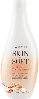 Thumbnail for Avon Skin So Soft Supreme Nourishment Hand & Body Lotion