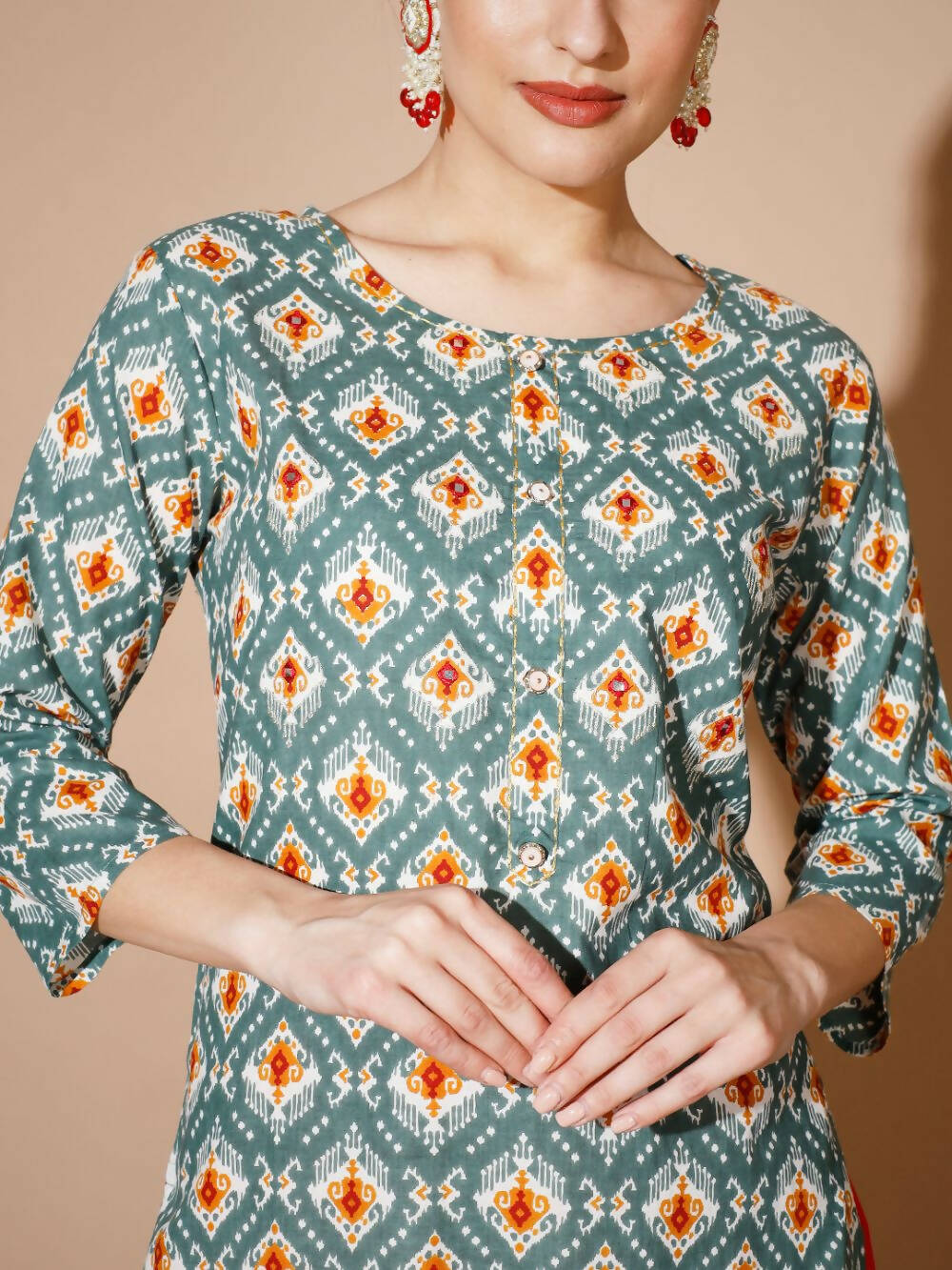 Myshka Women Multi Printed Kurtas - Distacart