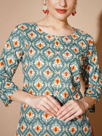 Thumbnail for Myshka Women Multi Printed Kurtas - Distacart