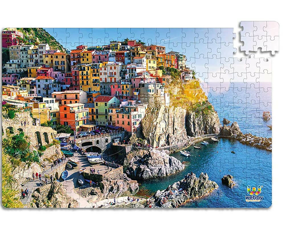 Webby Cinque Terre & Italy Jigsaw Puzzle- 252 Pcs - Distacart
