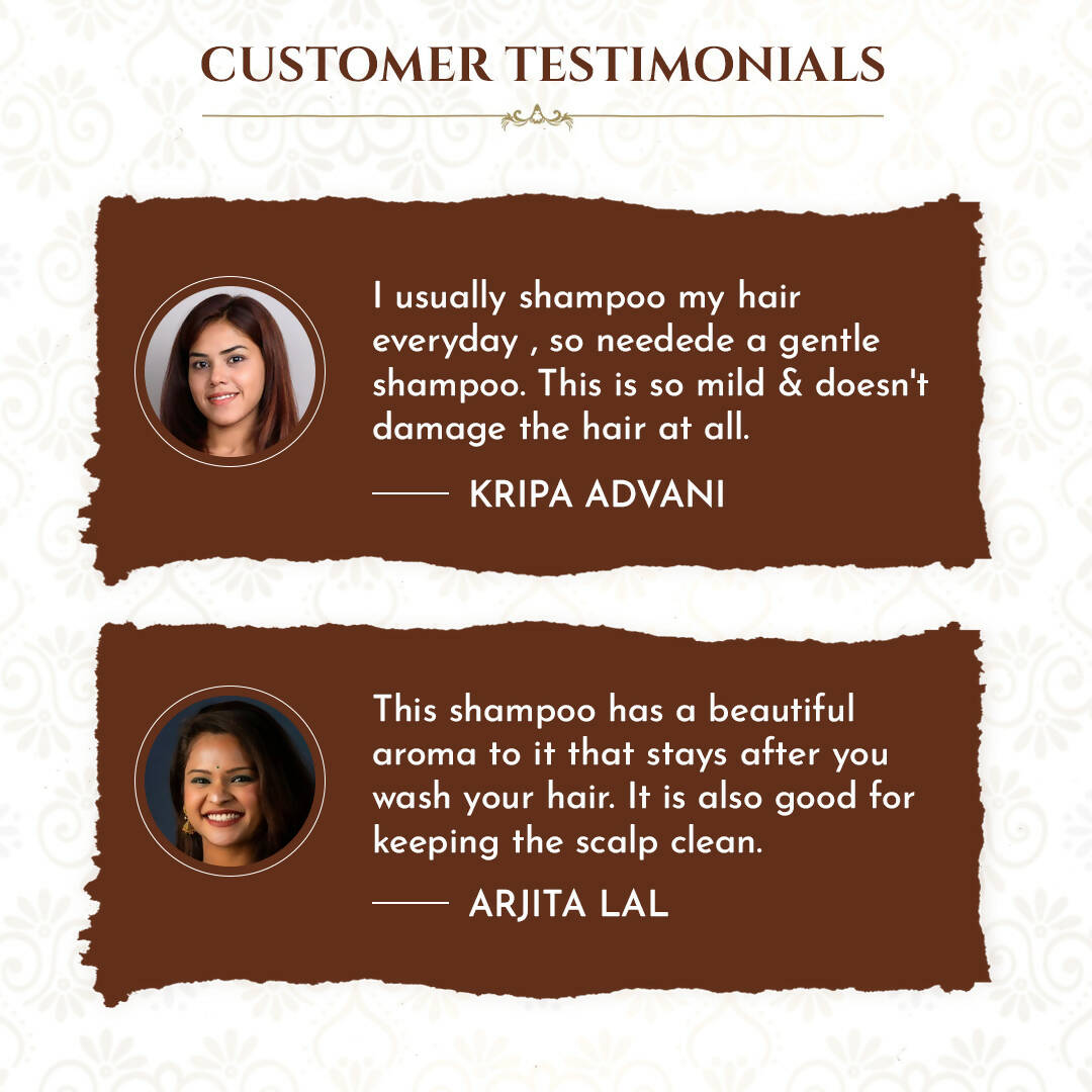 Khadi Essentials Sandalwood Shampoo - Distacart