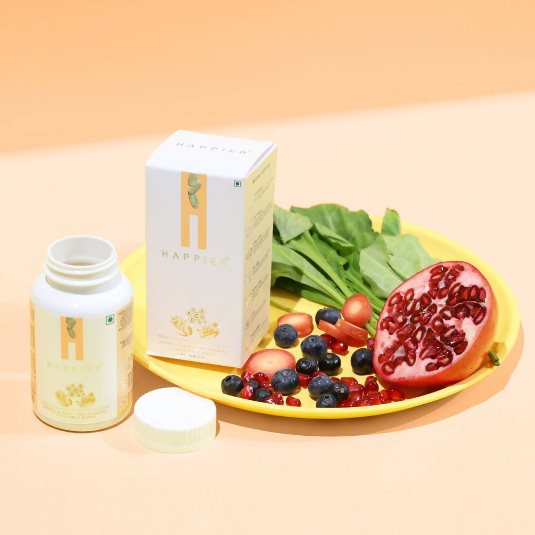 Happier Healthblend Multi Vitamins Tablets - Distacart