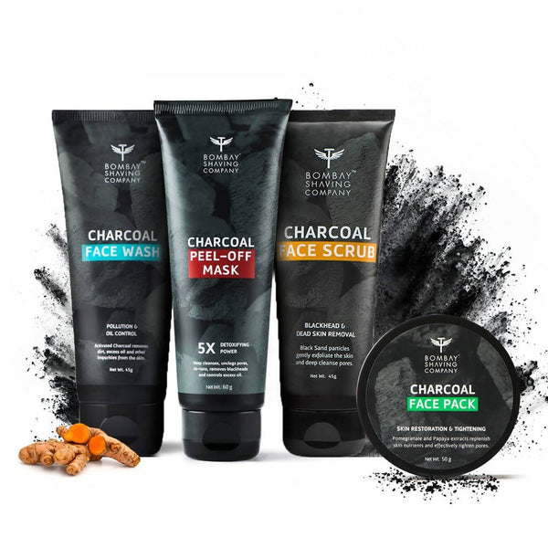 Bombay Shaving Company Charcoal Facial Starter Kit