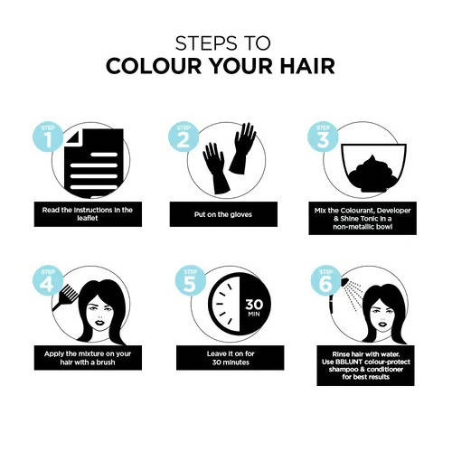 BBlunt Salon Secret High Shine Crème Hair Colour - Cherry Red - Distacart