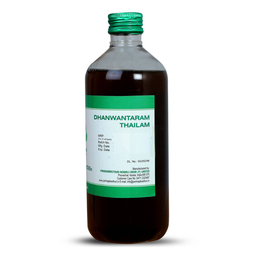 Pankajakasthuri Dhanwantharam Thailam - Distacart