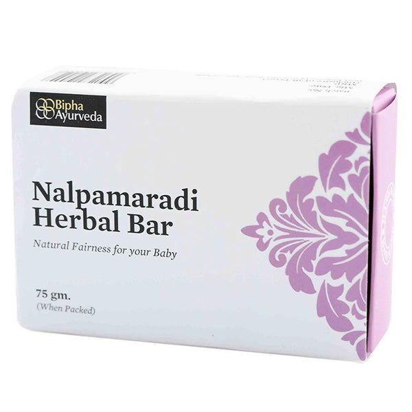 Bipha Ayurveda Nalpamaradi Herbal Bathing Bar - Distacart