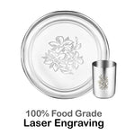 Thumbnail for Stainless Steel Glory Dinner Set, 16-Pieces