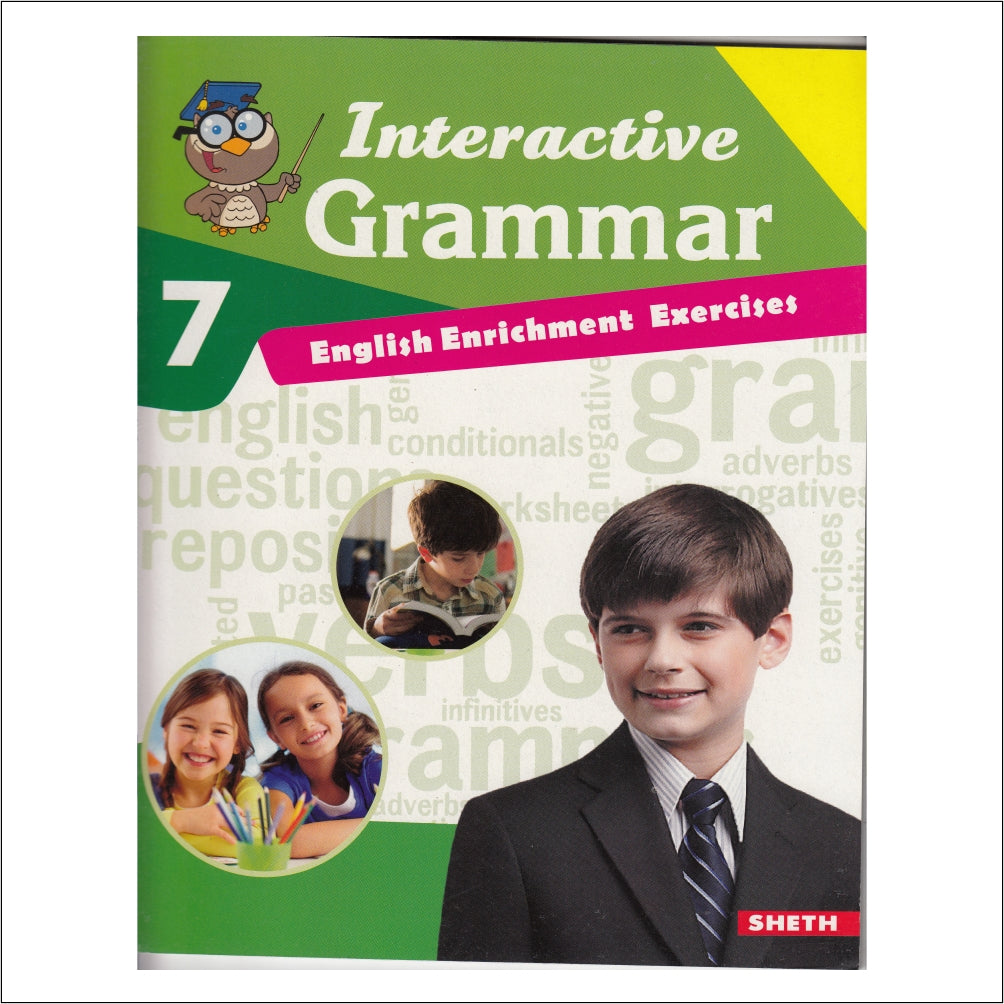 Self Enhancement Student Workbooks Grade 7| Set of 4|Computer-Grammar-World of Knowledge-Value Education|Ages 12-13 Year - Distacart