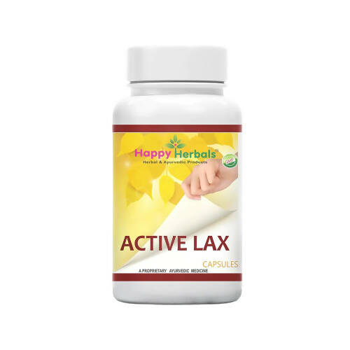 Happy Herbals Active lax Capsules - Distacart