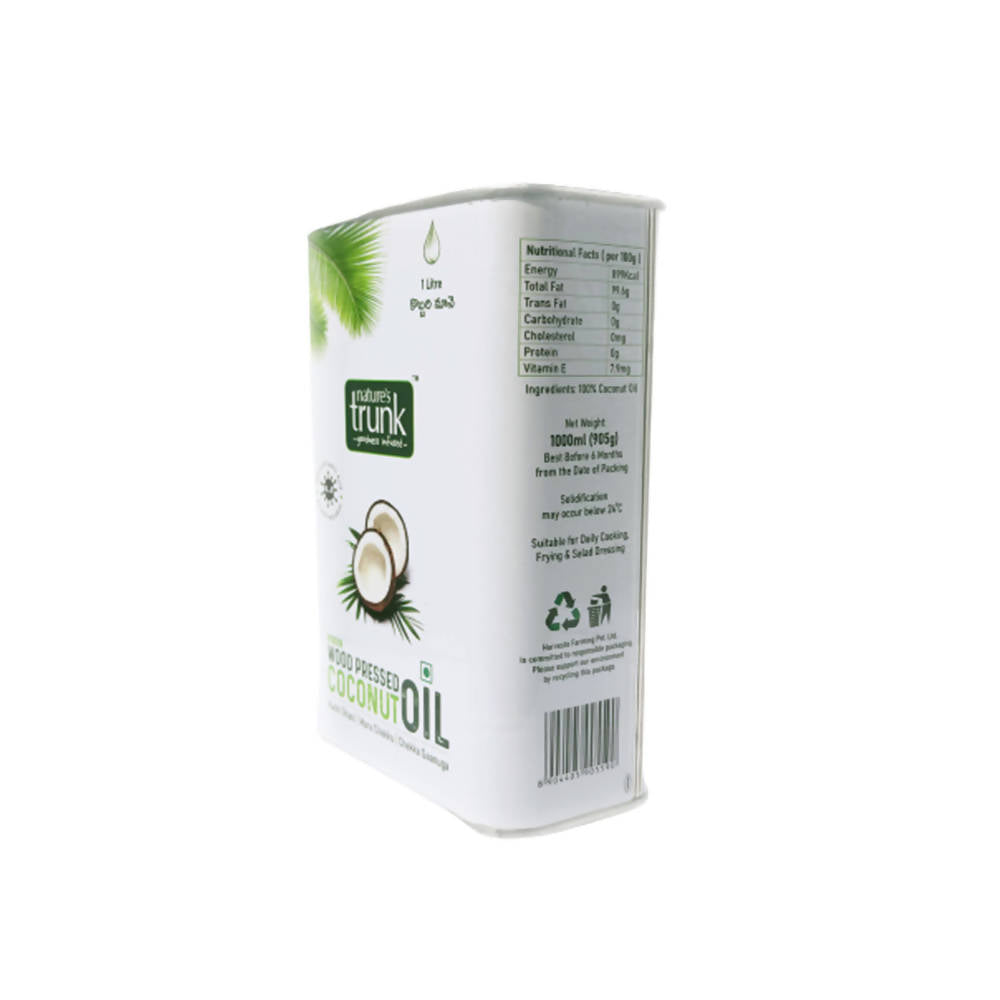 Nature's Trunk Virgin Woodpressed Coconut Oil - Distacart