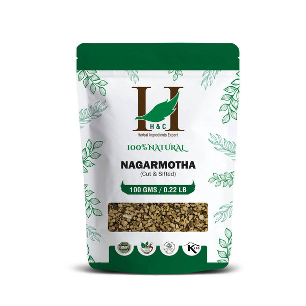 H&C Herbal Nagarmotha Leaves Cut & Shifted Herbal Tea Ingredient - Distacart