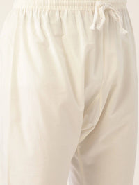 Thumbnail for Manyavar Men Blue & White Design Kurta with Churidar - Distacart