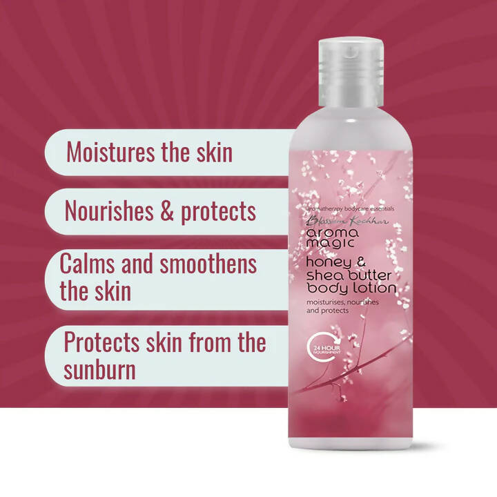 Blossom Kochhar Aroma Magic Honey & Shea Butter Body Lotion - Distacart