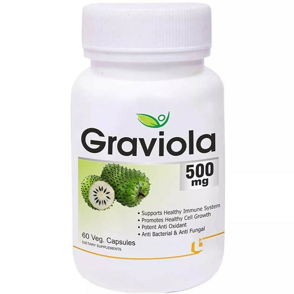 Biotrex Graviola 500mg Veg Capsules - Distacart
