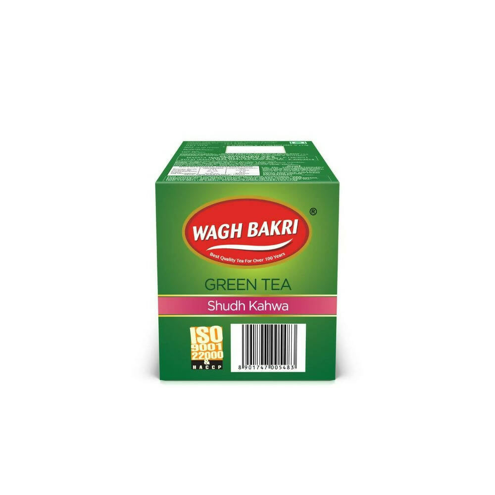 Wagh Bakri Shudh Kahwa Green Tea Bags - Distacart