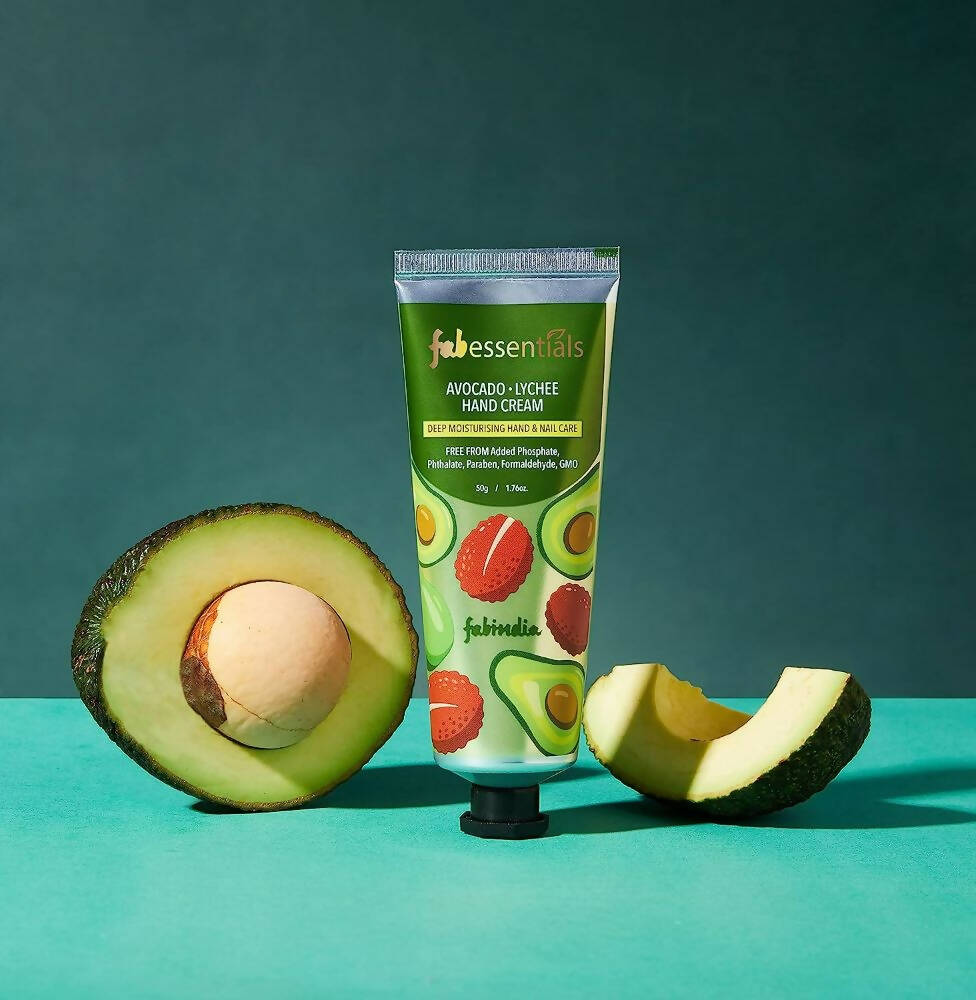 Fabessentials Avacado Lychee Hand Cream - Distacart