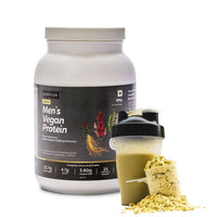 Thumbnail for Kapiva Ayurveda Men's Vegan Protein - Banana Flavour