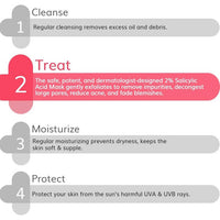 Thumbnail for The Derma Co 2% Salicylic Acid Mask For Acne & Blemish Prone Skin