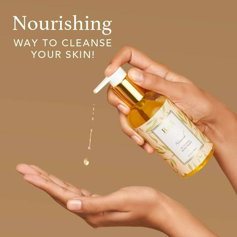 Ras Luxury Oils Nourish Hydrating & Purifying Body Wash - Distacart