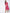 Aniyah Cotton Block Printed Straight Kurta Magenta Color (AN-127K)