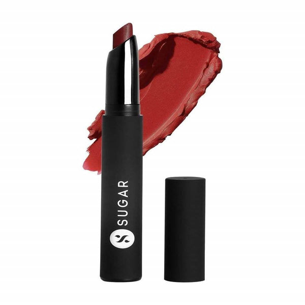 Sugar Matte Attack Transferproof Lipstick - Red Zeppelin (Chilli Red) - Distacart