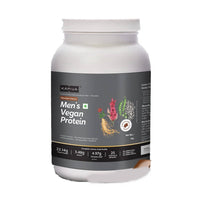 Thumbnail for Kapiva Ayurveda Men's Vegan Protein - Chocolate Flavour